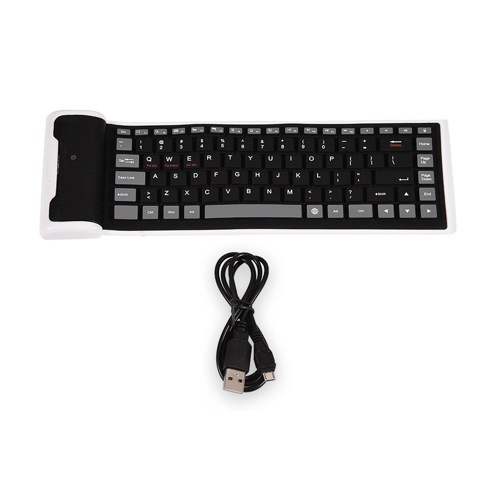Foldable Waterproof Mini Wireless Bluetooth Keyboard ultra-thin Wireless Bluetooth Keyboard for Laptop/ PC/ Phone
Foldable Waterproof Mini Wireless Bluetooth Keyboard ultra-thin Wireless Bluetooth Keyboard for Laptop/ PC/ Phone