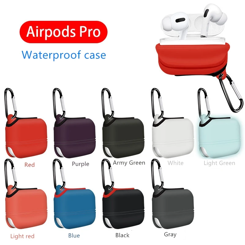 Suitable for Airpods Pro Protective Case Silicone Protecase All-inclusive Protective Airpod Case headphones case box
Suitable for Airpods Pro Protective Case Silicone Protecase All-inclusive Protective Airpod Case headphones case box