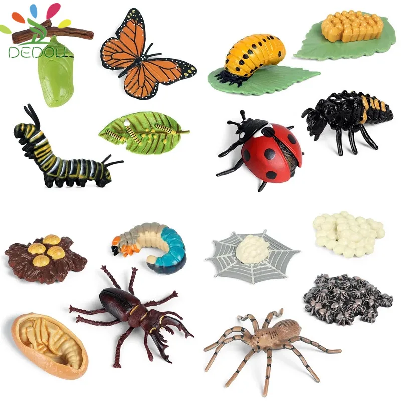 Newest Simulation Animals Growth Cycle Model Bee Spider Butterfly Action Figures Figurine Cute Kids Baby Toy Figures Educational
Newest Simulation Animals Growth Cycle Model Bee Spider Butterfly Action Figures Figurine Cute Kids Baby Toy Figures Educational