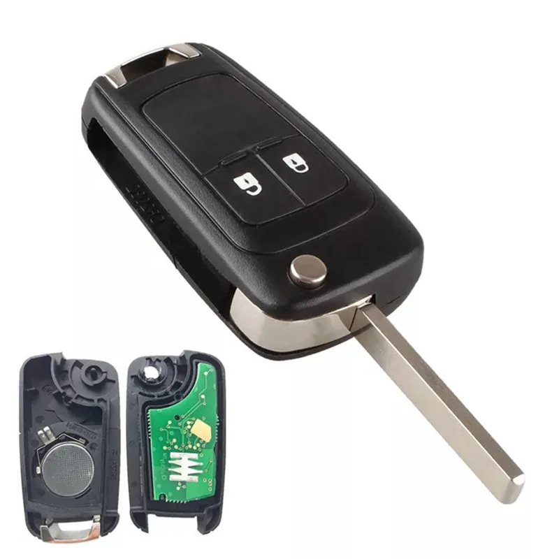 

Wilongda Auto key 2/3/4/5 Button Remote Flip Car Key unkeyless 315/434 Mhz ID46 Chip For Chevrolet Buick GMC key