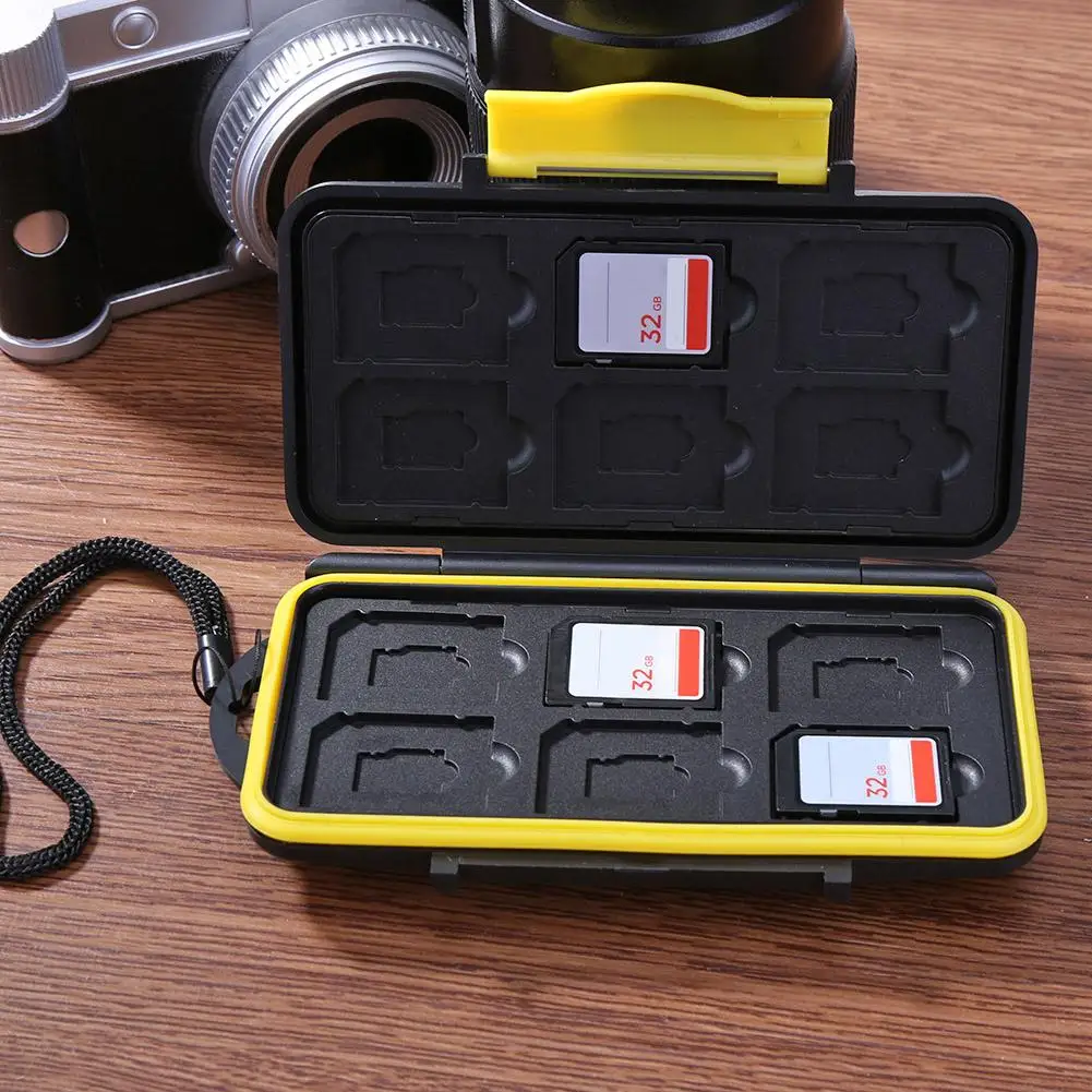 Multi-grid Large Capacity Waterproof Storage Saving Deposit Card Box Holder Shock-proof Memory Cards Case
Multi-grid Large Capacity Waterproof Storage Saving Deposit Card Box Holder Shock-proof Memory Cards Case
