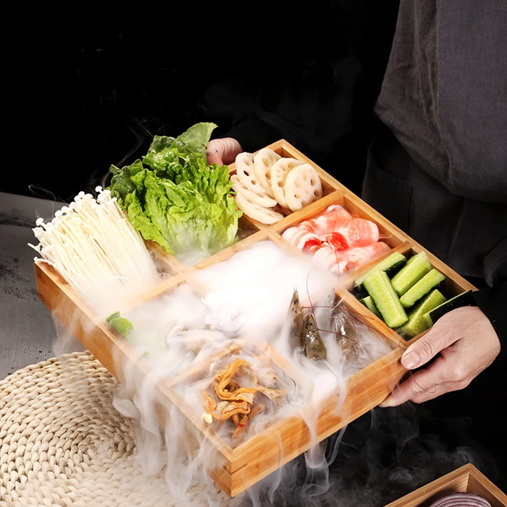 9 Grids Restaurant Bamboo Tray Display Double Layer Large Capacity Food Storage Table Decor Square Vegetable For Serving Fruit
9 Grids Restaurant Bamboo Tray Display Double Layer Large Capacity Food Storage Table Decor Square Vegetable For Serving Fruit