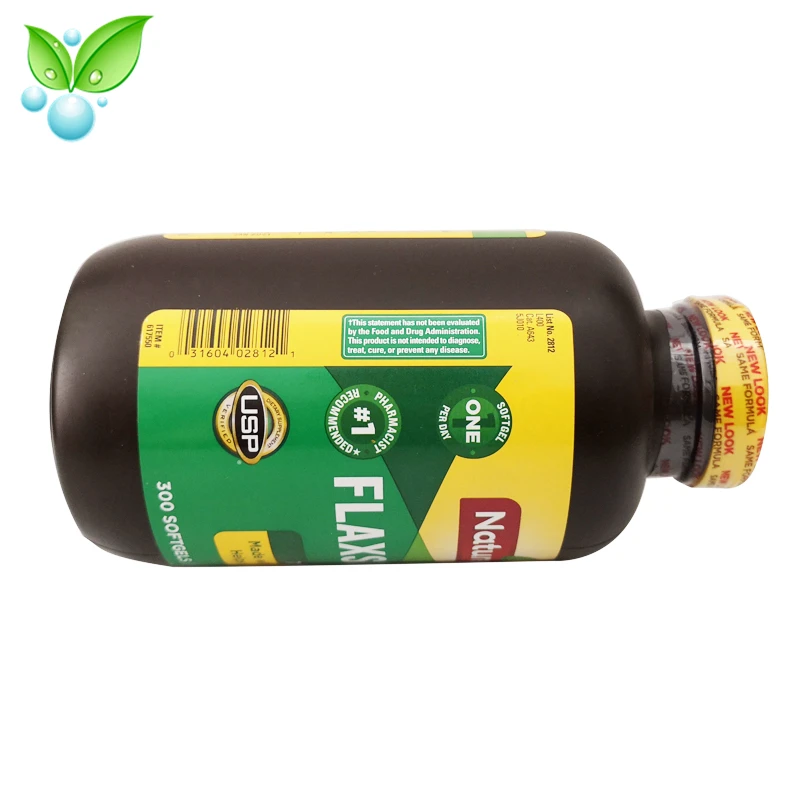 American Original Nature Made Flaxseed Oil Natural Alpha-linolenic Acid Omega 3 Soft Capsules 300 Capsules 
American Original Nature Made Flaxseed Oil Natural Alpha-linolenic Acid Omega 3 Soft Capsules 300 Capsules