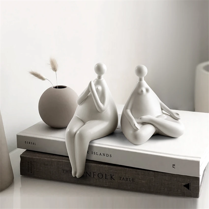 Nordic Ceramic Crafts Artistic Figure Morden Miniature Figurines Living Room Abstract Art Creative Home Decoration Accessories
Nordic Ceramic Crafts Artistic Figure Morden Miniature Figurines Living Room Abstract Art Creative Home Decoration Accessories