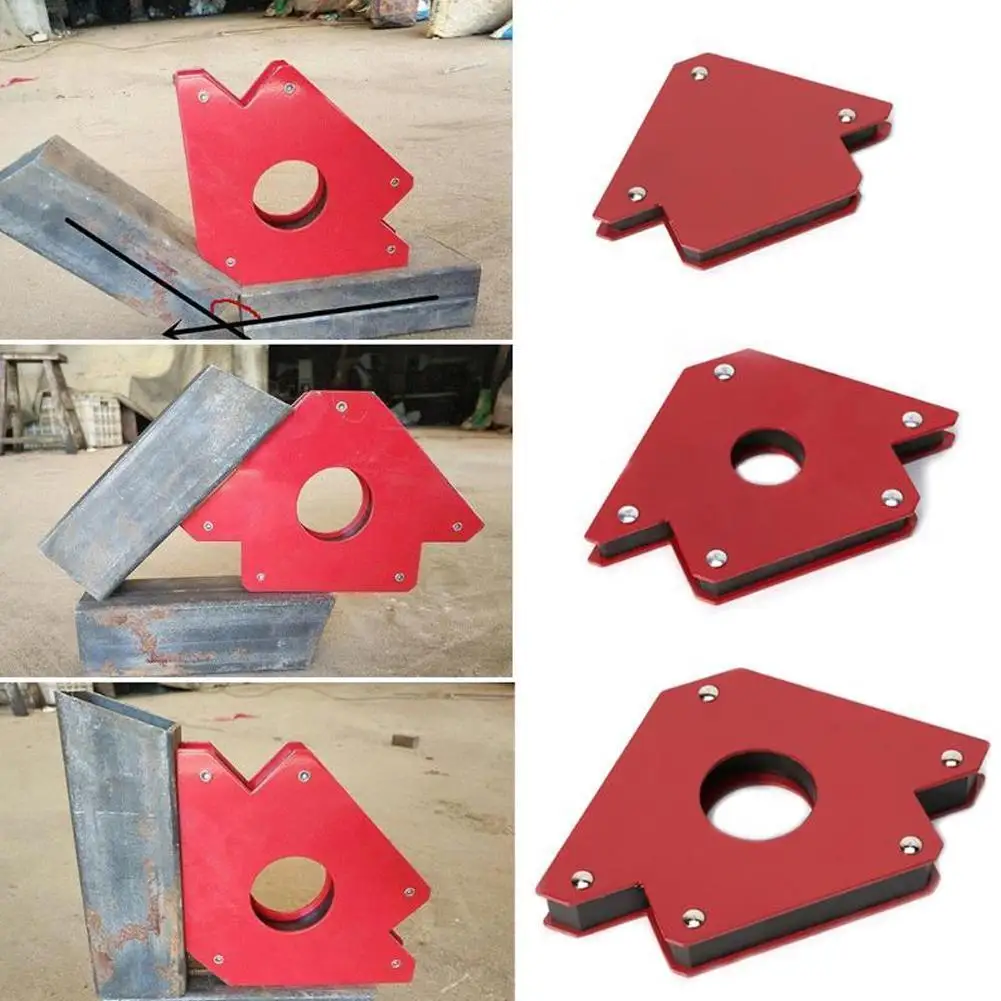 Magnetic Welding Holder Triangle Arrow Welder Holder Magnetic Clamp Soldering Locator Positioner Fixing Tool 5.5 25 50 75 LBS
Magnetic Welding Holder Triangle Arrow Welder Holder Magnetic Clamp Soldering Locator Positioner Fixing Tool 5.5 25 50 75 LBS