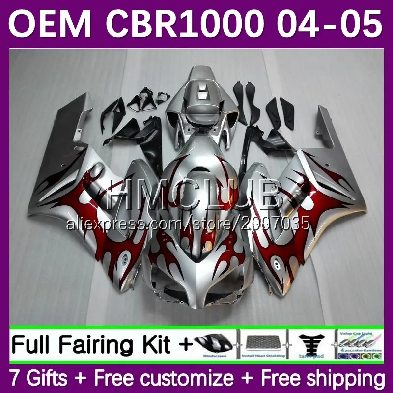 Инъекция OEM для HONDA CBR1000 CBR 1000 RR CC 1000RR 2004 2005 17No.8 red Flame CBR-1000 1000CC CBR1000RR 04 05 комплект обтекателей
Инъекция OEM для HONDA CBR1000 CBR 1000 RR CC 1000RR 2004 2005 17No.8 red Flame CBR-1000 1000CC CBR1000RR 04 05 комплект обтекателей