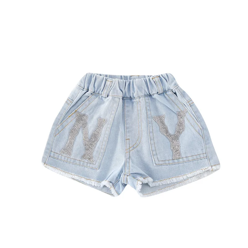 WLG Girls Shorts Kids Summer Letter Denim Blue Short Baby Girl Casual Clothes for 1-5 Years
WLG Girls Shorts Kids Summer Letter Denim Blue Short Baby Girl Casual Clothes for 1-5 Years