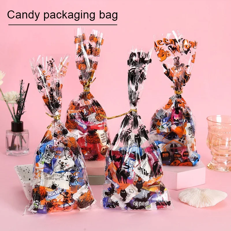 50pcs Hallwoeen Pumpkin Skull Cat Candy Bag Transparent Cellophane Food Plastic Package Bags Christmas Party Decor Gift Bag
50pcs Hallwoeen Pumpkin Skull Cat Candy Bag Transparent Cellophane Food Plastic Package Bags Christmas Party Decor Gift Bag