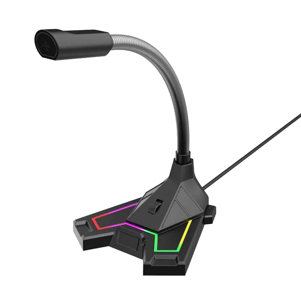 RGB USB Gaming PC Microphone Sound Desktop Conference Condenser Recording Mic Computer Gaming Streaming Studio
RGB USB Gaming PC Microphone Sound Desktop Conference Condenser Recording Mic Computer Gaming Streaming Studio