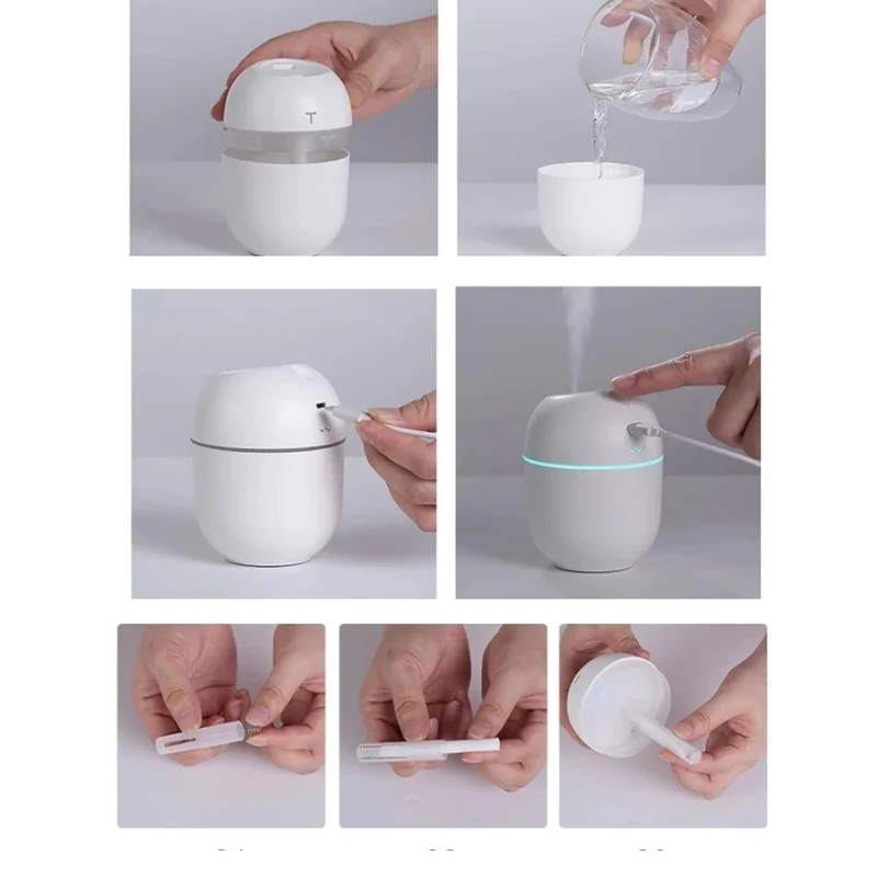 2021 Ultrasonic Mini Air Humidifier Humidify cup Home Car USB Fogger 200ML Mist Maker with Mini Fan New humidifier Filters
2021 Ultrasonic Mini Air Humidifier Humidify cup Home Car USB Fogger 200ML Mist Maker with Mini Fan New humidifier Filters