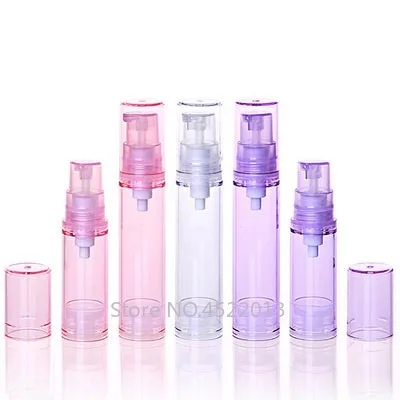 5ml10ml15ml Pink/Clear/Purple Plastic Airless Lotion Pump Bottle, Cosmetic Emulsion Vacuum Refillable Bottle, Foundation Bottle
5ml10ml15ml Pink/Clear/Purple Plastic Airless Lotion Pump Bottle, Cosmetic Emulsion Vacuum Refillable Bottle, Foundation Bottle