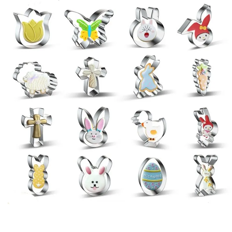 1PC Easter Series Stainless Steel Cookie Biscuit DIY Mold Cutter Baking Mould Tools
1PC Easter Series Stainless Steel Cookie Biscuit DIY Mold Cutter Baking Mould Tools