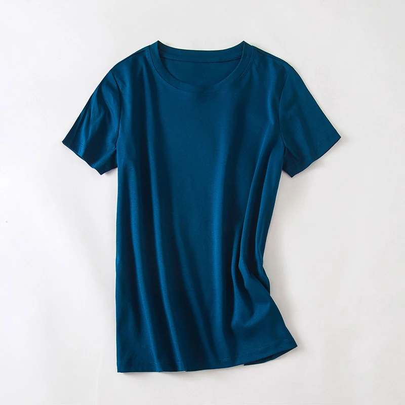 Green Top T-Shirt Female Solid Color Cotton O-Neck Short Sleeve T-shirts for Women Simple Comfortable Short Sport Femme T-Shirt
Green Top T-Shirt Female Solid Color Cotton O-Neck Short Sleeve T-shirts for Women Simple Comfortable Short Sport Femme T-Shirt