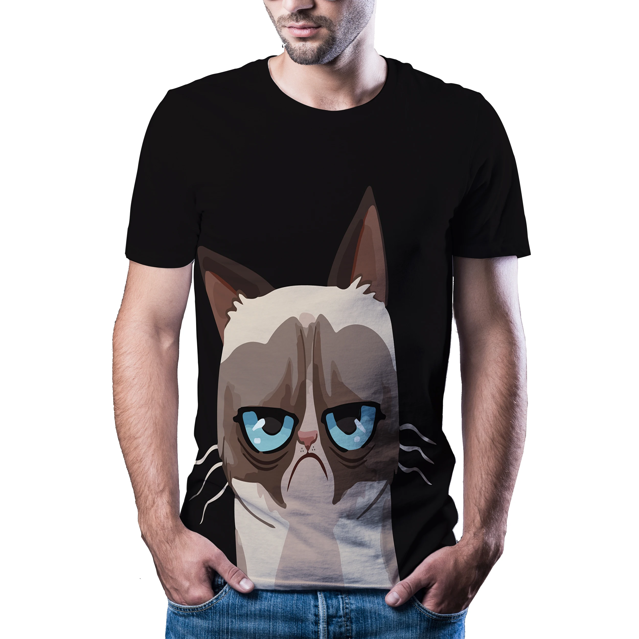 2020 new 3D t-shirt men's and women's summer leisure color top hip hop Street cartoon animation 3D quick dry printed T-shirt
2020 new 3D t-shirt men's and women's summer leisure color top hip hop Street cartoon animation 3D quick dry printed T-shirt