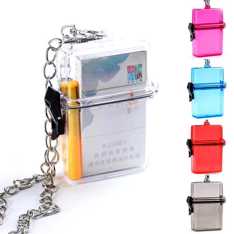 Fashion Transparent Cigarette Case Acrylic Metal Chain Pendant Hanging Bag Waterproof
Fashion Transparent Cigarette Case Acrylic Metal Chain Pendant Hanging Bag Waterproof