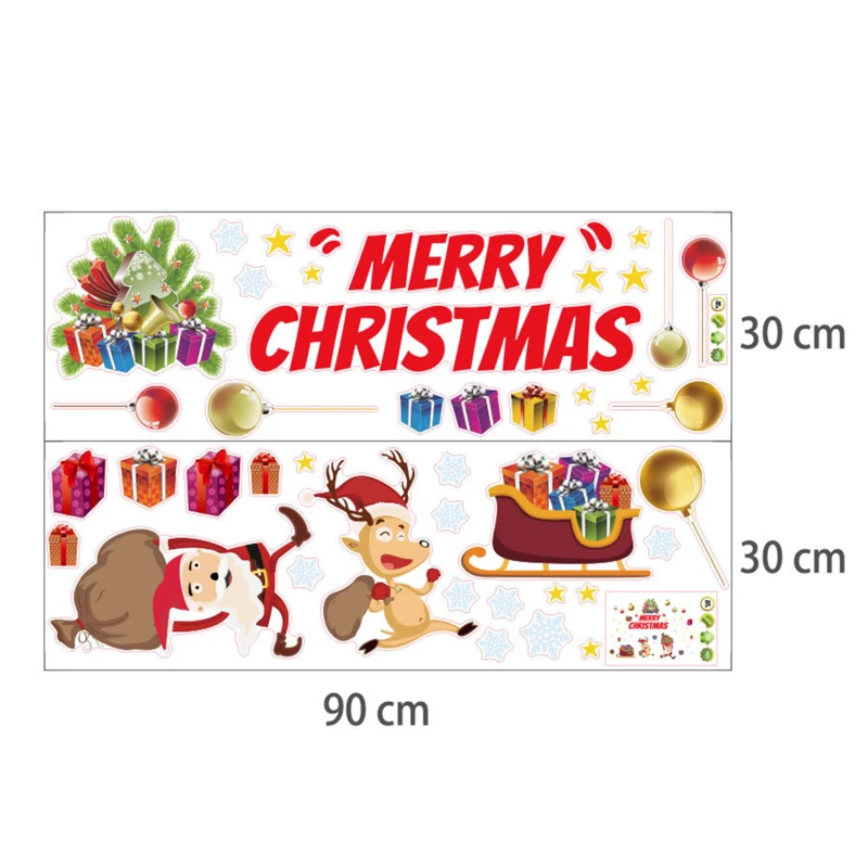 Christmas Window Stickers Merry Christmas Decorations For Home Christmas Wall Sticker Kids Room Wall Decals New Year Stickers
Christmas Window Stickers Merry Christmas Decorations For Home Christmas Wall Sticker Kids Room Wall Decals New Year Stickers