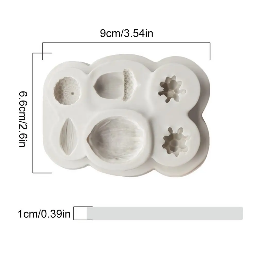 Chocolate Mold Silicone 3D 6 Chocolate Molds DIY Cake Decorating Tools Emulational Baking Tool For Kitchen
Chocolate Mold Silicone 3D 6 Chocolate Molds DIY Cake Decorating Tools Emulational Baking Tool For Kitchen