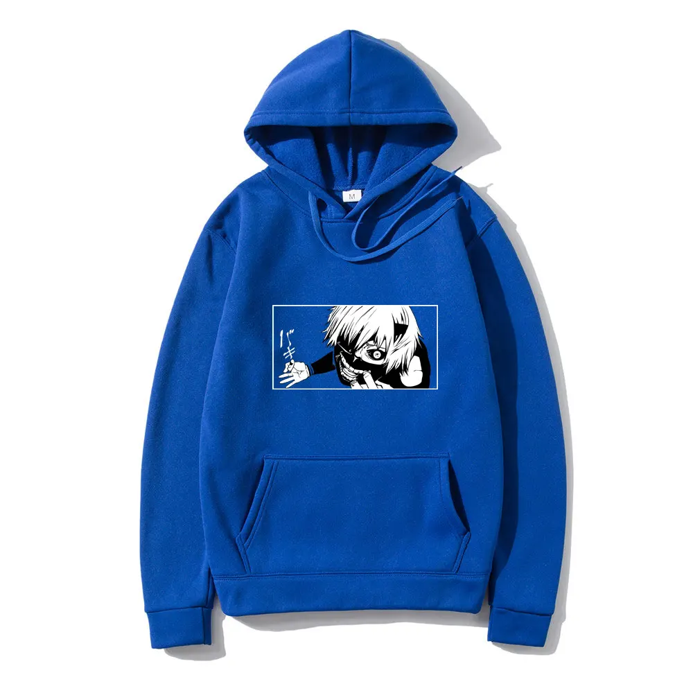 Japanese Anime Tokyo Ghoul Graphic Hoodies Men Kawaii Lounge Wear Clothing Cartoon Kaneki Ken Streetwear Unisex Sweatshirts Male
Japanese Anime Tokyo Ghoul Graphic Hoodies Men Kawaii Lounge Wear Clothing Cartoon Kaneki Ken Streetwear Unisex Sweatshirts Male