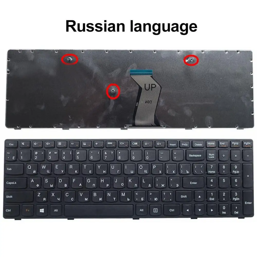 

Сменная Клавиатура для ноутбука Lenovo G505 G500, G510, G700, G710, с русской раскладкой