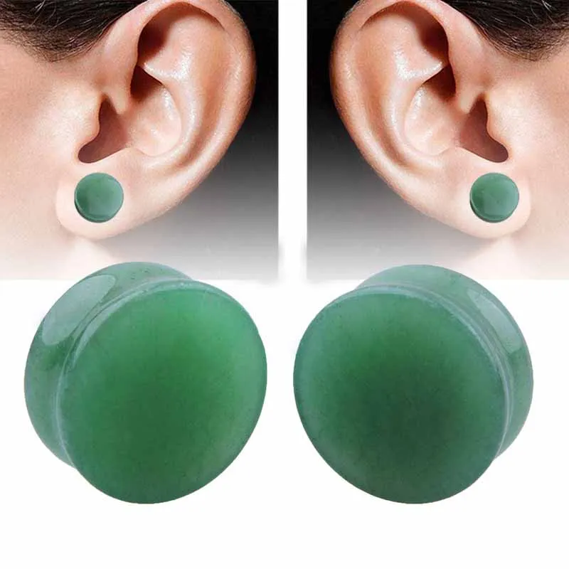jinzeyi Europe and United States ear expansion Green Dongling hot stone ear profile Personality earrings body piercing jewelry
jinzeyi Europe and United States ear expansion Green Dongling hot stone ear profile Personality earrings body piercing jewelry