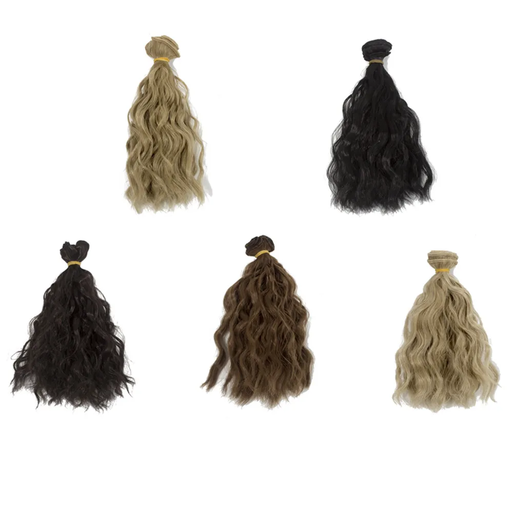 Aidolla BJD Doll Wig 15*100CM Tress For Dolls Natural Color Imitation Wool Hair Doll Accessories Curly Hair For DIY Dolls
Aidolla BJD Doll Wig 15*100CM Tress For Dolls Natural Color Imitation Wool Hair Doll Accessories Curly Hair For DIY Dolls