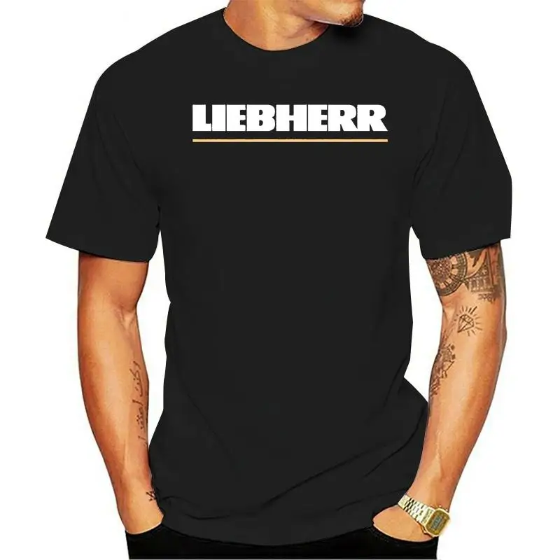 

Liebherr Logo Vector T Shirt Classic Clothing New 2018 Men Women Cartoon Casual Short O-neck Broadcloth Cn(origin)