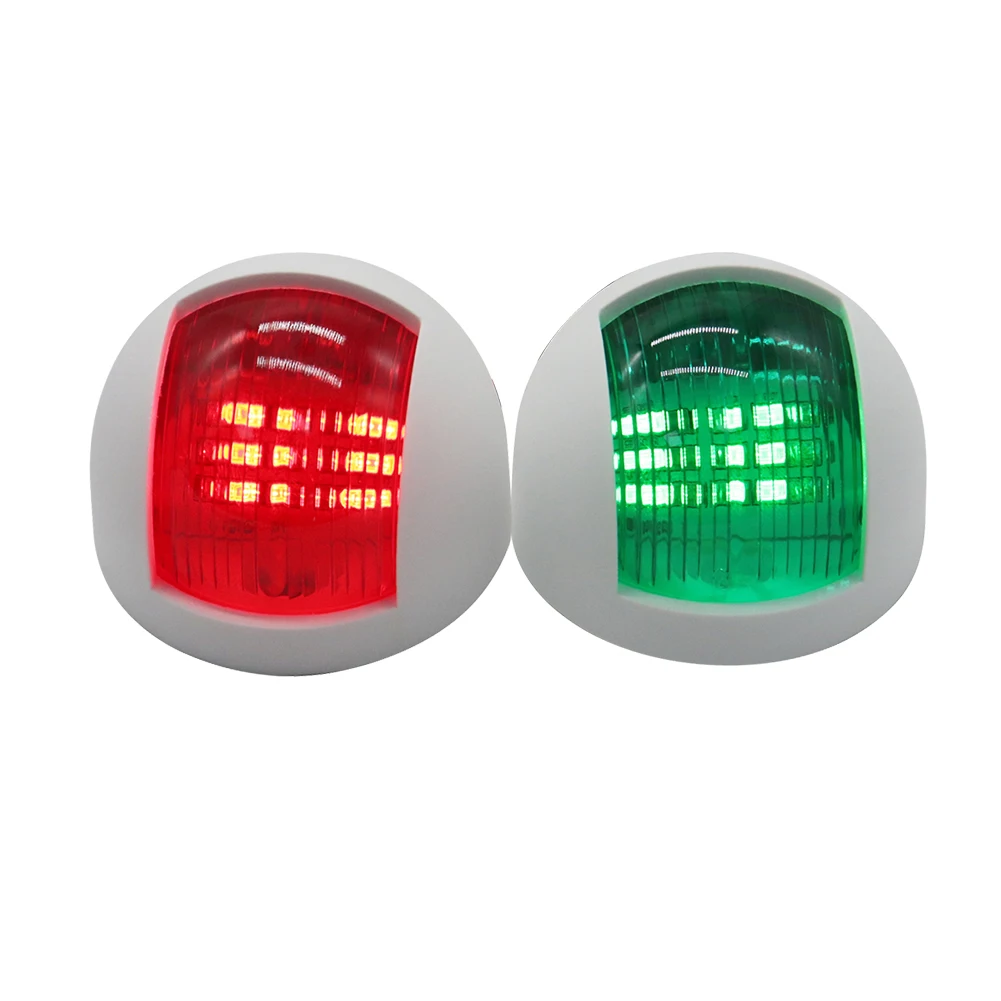 1 Pair LED Boat Navigation Lights Hemispheric Marine Port Starboard Bow Signal Lights for Pontoon Skiff Power Boat Accessories
1 Pair LED Boat Navigation Lights Hemispheric Marine Port Starboard Bow Signal Lights for Pontoon Skiff Power Boat Accessories