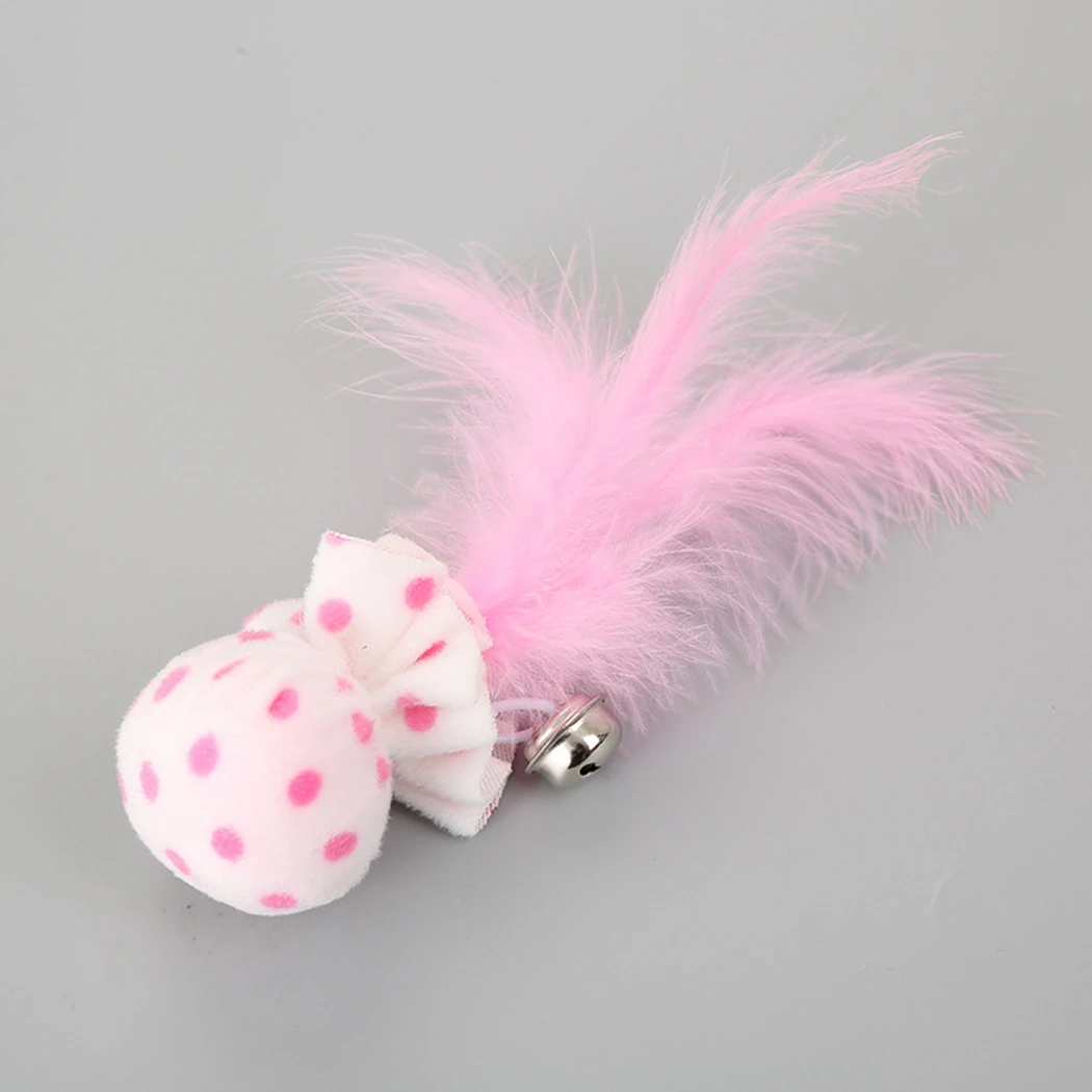 2PCS 2pcs Cat Toy Pet Cat Toys Feather Interactive Bell Cats Toy Cat Plush Toy Kitten Cat Toys Play Balls for Cats Supplies
2PCS 2pcs Cat Toy Pet Cat Toys Feather Interactive Bell Cats Toy Cat Plush Toy Kitten Cat Toys Play Balls for Cats Supplies