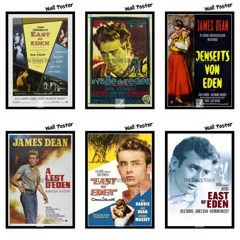 East of Eden Classic Movie White Kraft Paper Painting Art Print Poster Wall Picture For Home Decor 42X30cm
East of Eden Classic Movie White Kraft Paper Painting Art Print Poster Wall Picture For Home Decor 42X30cm