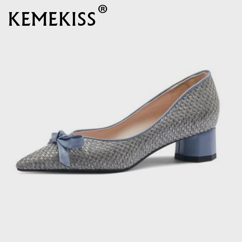 KemeKiss Size 31-43 Women Pumps Bow Tie Pointed Toe Women Shoes Fashion Sweet Shoes Party Daily Women Footwear
KemeKiss Size 31-43 Women Pumps Bow Tie Pointed Toe Women Shoes Fashion Sweet Shoes Party Daily Women Footwear