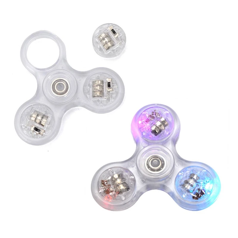 Fidget Spinner Led Light Fidget Toy Rainbow Finger Toy Clear Fidget Toys Hand Figit Spinner-Kids for Anxiety Stress Reducer
Fidget Spinner Led Light Fidget Toy Rainbow Finger Toy Clear Fidget Toys Hand Figit Spinner-Kids for Anxiety Stress Reducer