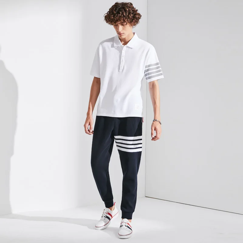 TB 2021 Fashion Brand Sweatpants Men Waffle Stripes Cotton Casual Sports Trousers Tracksuit Bottoms Mens Jogger Track Pants
TB 2021 Fashion Brand Sweatpants Men Waffle Stripes Cotton Casual Sports Trousers Tracksuit Bottoms Mens Jogger Track Pants