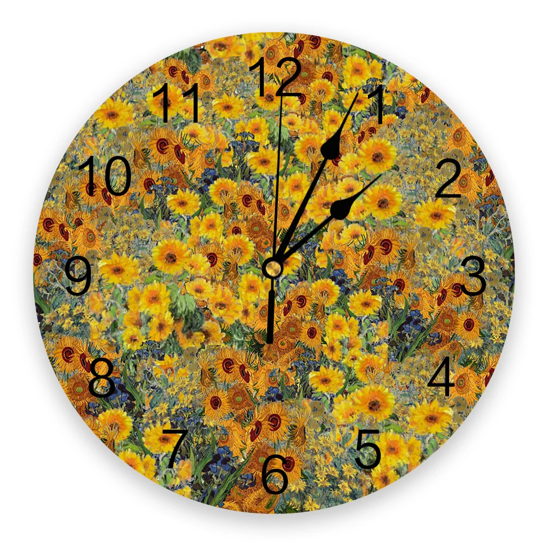 Sunflowers Wall Clock Home Decor Bedroom Silent Oclock Watch Wall for Kitchen Living Room Wall Digital Clock 
Sunflowers Wall Clock Home Decor Bedroom Silent Oclock Watch Wall for Kitchen Living Room Wall Digital Clock