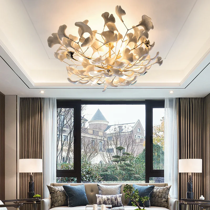 Modern Light Luxury Living Room LED Ceiling Lamp Villa Creative Atmosphere Dining Room Lamp Ceramic Study Bedroom Ceiling Lamp
Modern Light Luxury Living Room LED Ceiling Lamp Villa Creative Atmosphere Dining Room Lamp Ceramic Study Bedroom Ceiling Lamp