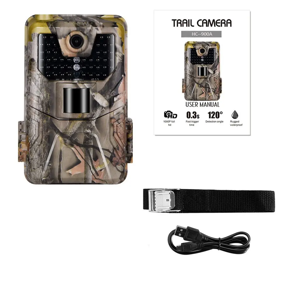 HC900A 20MP 1080P 4K HD Scream Hunting Trail Camera Tracking Infrared Night Vision Wild Life Cameras for Video Photo Traps
HC900A 20MP 1080P 4K HD Scream Hunting Trail Camera Tracking Infrared Night Vision Wild Life Cameras for Video Photo Traps