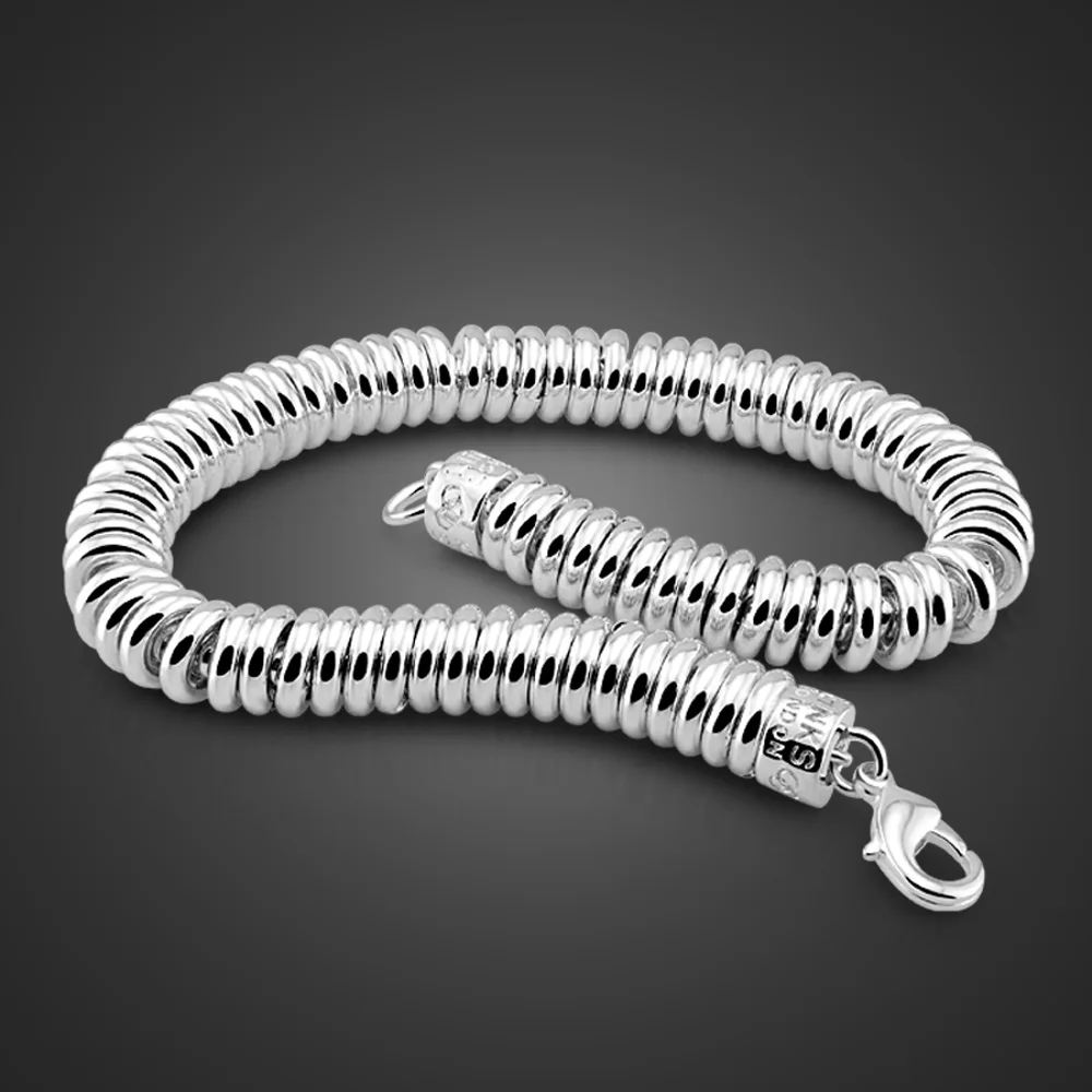 Bohemia New 925 Sterling Silver Bracelet Female Models Simple Style Serpentine Bracelet Solid Silver Bracelet Birthday Present
Bohemia New 925 Sterling Silver Bracelet Female Models Simple Style Serpentine Bracelet Solid Silver Bracelet Birthday Present