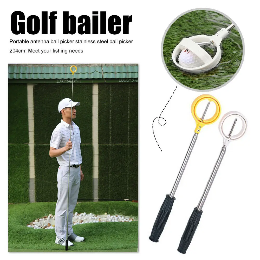 Telescopic Steel Golf Ball Retriever Pick Up Tools 8 Sections Golf Ball Picker Automatic Locking Scoop Picker For Water
Telescopic Steel Golf Ball Retriever Pick Up Tools 8 Sections Golf Ball Picker Automatic Locking Scoop Picker For Water