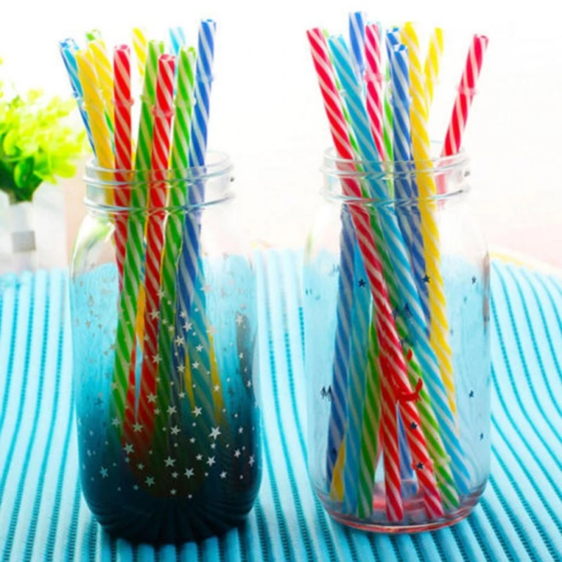 30Pcs Two Colors Threaded Non-Transparent Reusable Jar Mason Straws Thick Bru Straws or Plastic Home For Party Drinking Use X1C4
30Pcs Two Colors Threaded Non-Transparent Reusable Jar Mason Straws Thick Bru Straws or Plastic Home For Party Drinking Use X1C4