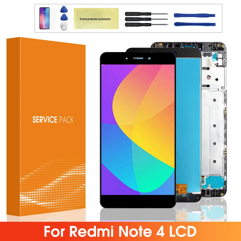 Оригинальный ЖК-дисплей для Xiaomi Redmi Note 4 MTK Helio версия ЖК-дисплей сенсорный экран дигитайзер в сборе с рамкой для Redmi Note4
Оригинальный ЖК-дисплей для Xiaomi Redmi Note 4 MTK Helio версия ЖК-дисплей сенсорный экран дигитайзер в сборе с рамкой для Redmi Note4