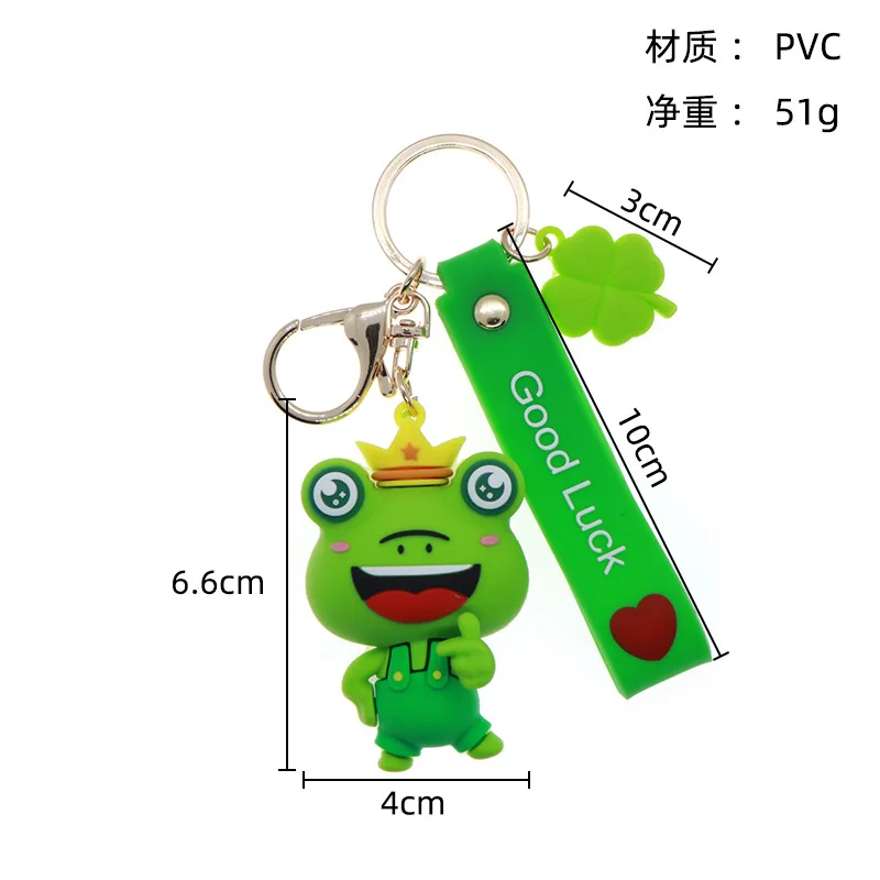 Cartoon Frog Key Chain Cute Big Mouth Frog Key Chain Men And Women Car Bag Decoration Key Chain Pendant Friend's Gift 2021
Cartoon Frog Key Chain Cute Big Mouth Frog Key Chain Men And Women Car Bag Decoration Key Chain Pendant Friend's Gift 2021