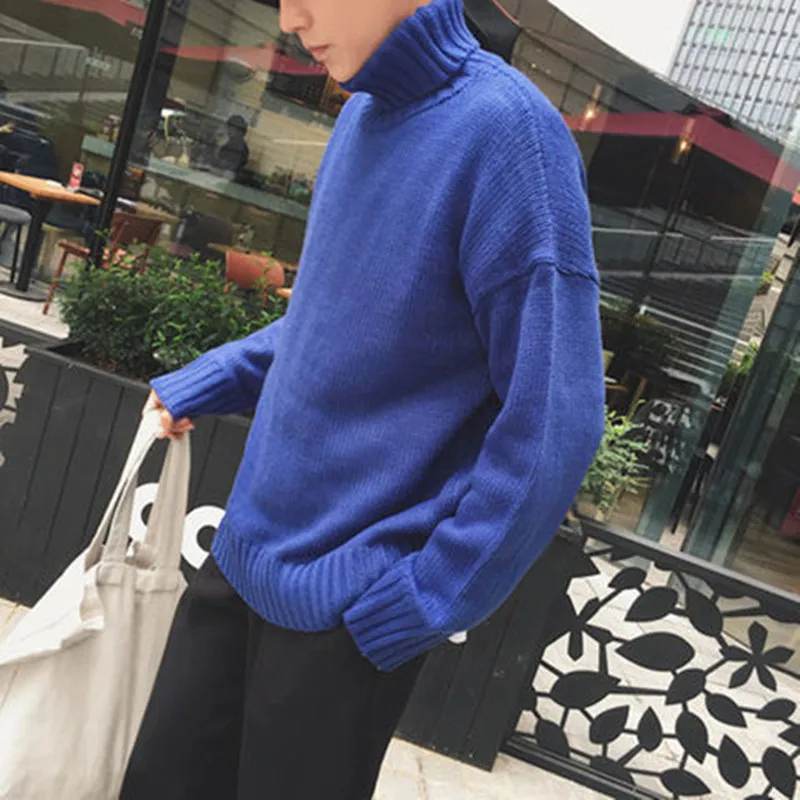 2021 Autumn And Winter New Fashion High Collar Solid Color Loose Casual Student Couple Base Men's Fashion Pullover Sweater
2021 Autumn And Winter New Fashion High Collar Solid Color Loose Casual Student Couple Base Men's Fashion Pullover Sweater