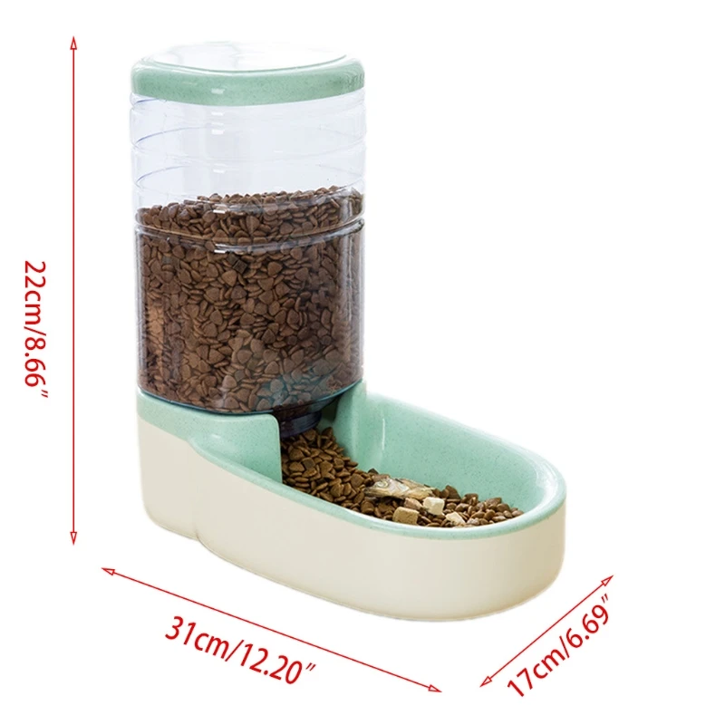 Pet 3.8L Automatic Food Water Dispenser Puppy Kitten Feeder Bowl Dogs Cats Drinking Feeding Dishes
Pet 3.8L Automatic Food Water Dispenser Puppy Kitten Feeder Bowl Dogs Cats Drinking Feeding Dishes