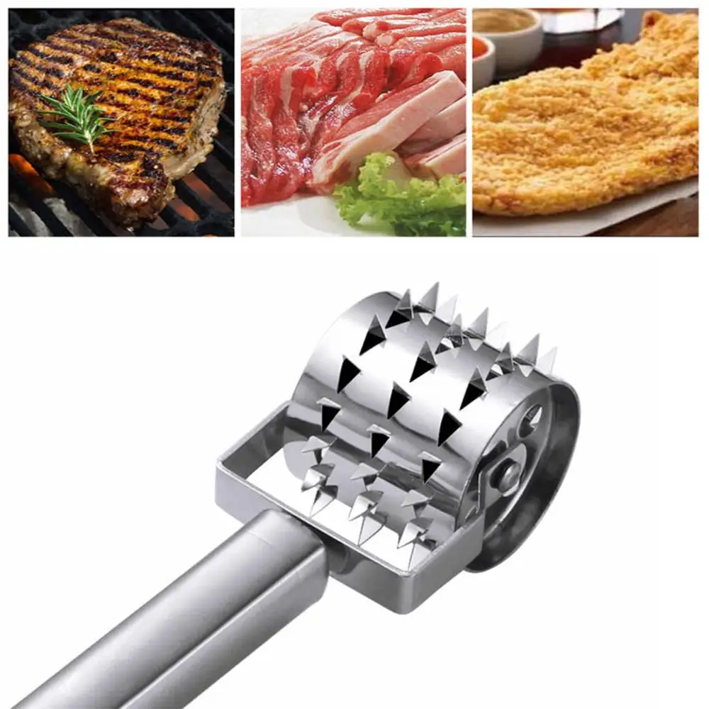 Щипцы для мяса из нержавеющей стали игла стейка свинины кухонные
