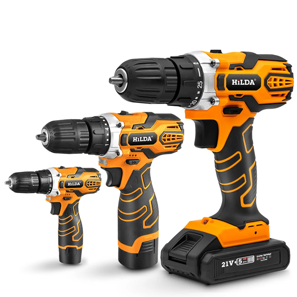 Multifunctional Portable Impact Cordless Drill 25NM Torque Electric Screwdriver Hand Drill with Battery Wireless Power Tools
Multifunctional Portable Impact Cordless Drill 25NM Torque Electric Screwdriver Hand Drill with Battery Wireless Power Tools