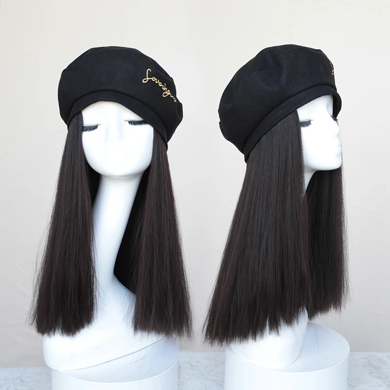 Wear a hat wig one women autumn winter long curly hair big wave fashion with hair hooded long hair set 114
Wear a hat wig one women autumn winter long curly hair big wave fashion with hair hooded long hair set 114