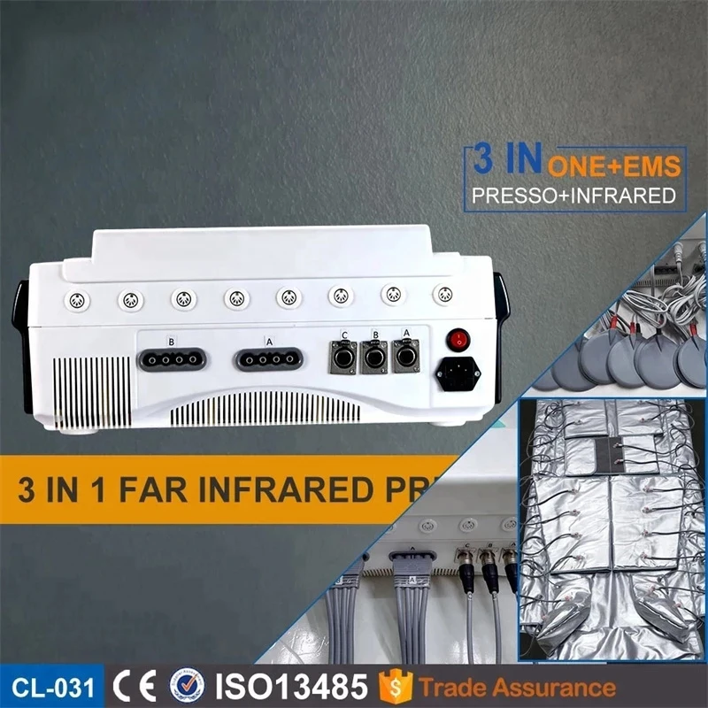 Slim sauna suit air pressure leg MASSAGER/lymphatic drainage air Pressotherapy/Pressotherapy far infrared body suit with blanket
Slim sauna suit air pressure leg MASSAGER/lymphatic drainage air Pressotherapy/Pressotherapy far infrared body suit with blanket