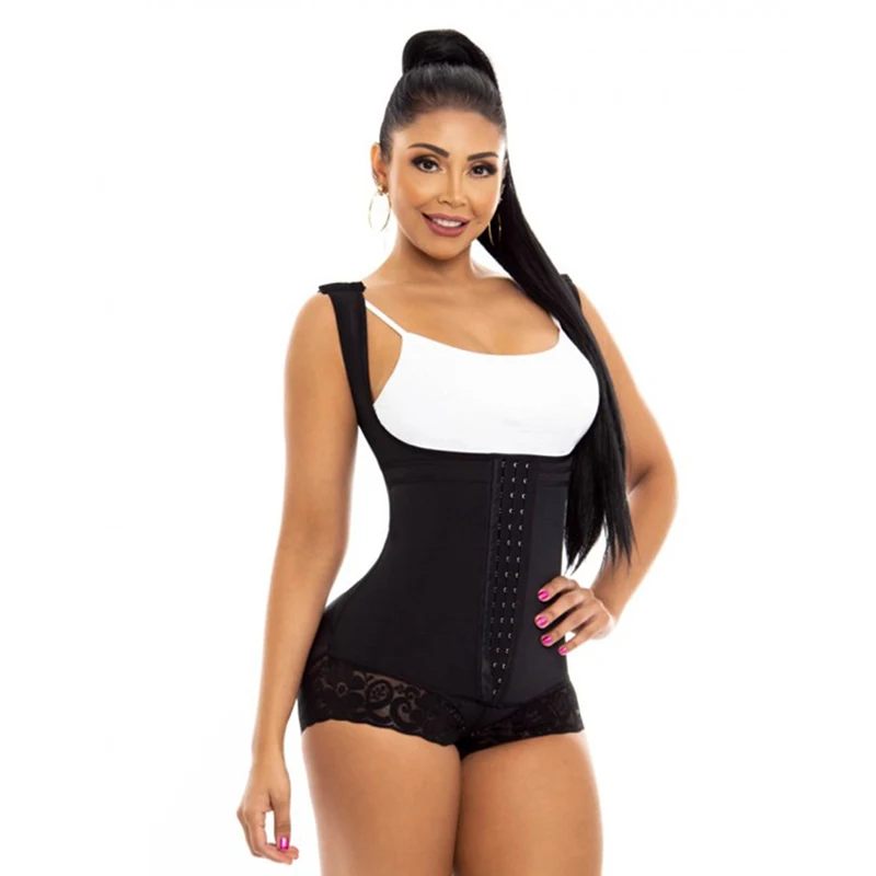 Women's Lace Adjustable Curves Compression Tummy Control Shapewear Slimming Fajas Short Shaping Girdle
Women's Lace Adjustable Curves Compression Tummy Control Shapewear Slimming Fajas Short Shaping Girdle