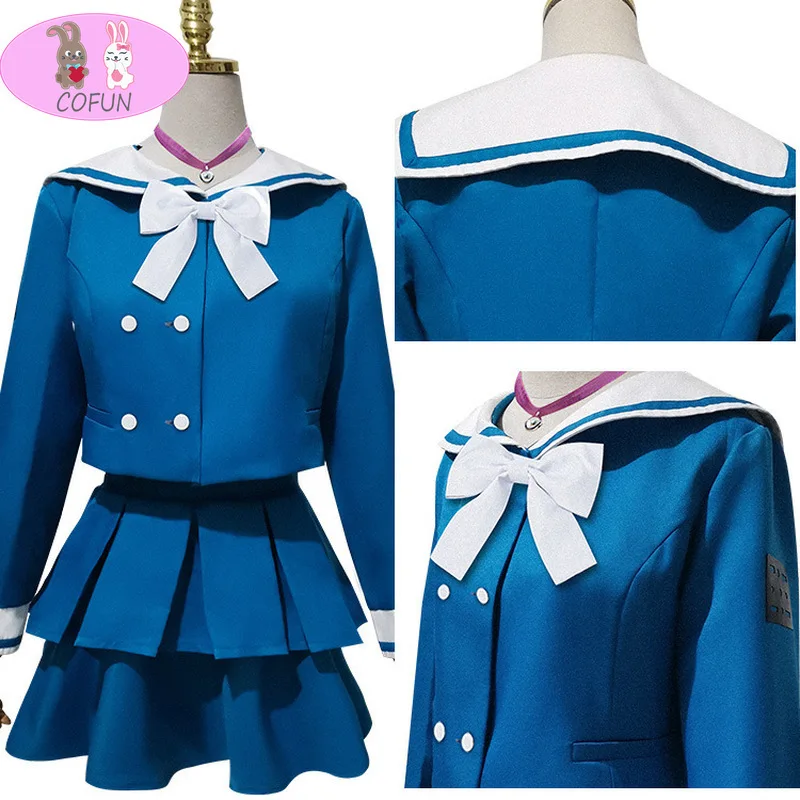 COFUN Game Danganronpa V3 Chabashira Tenko Cosplay Costume Full Set Halloween Women Girls Skirt 
COFUN Game Danganronpa V3 Chabashira Tenko Cosplay Costume Full Set Halloween Women Girls Skirt