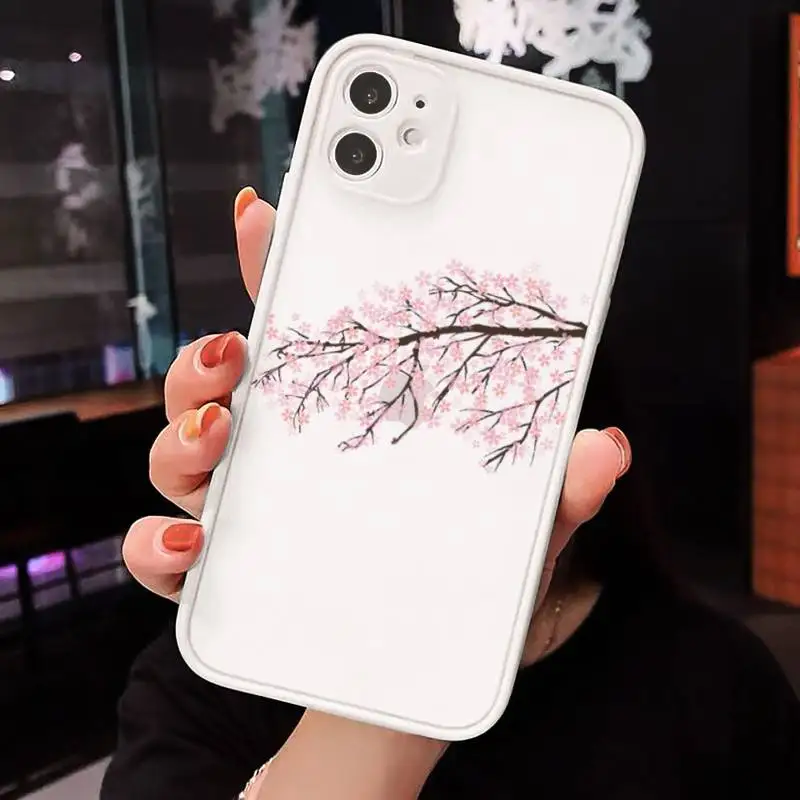 Cherry Blossom Tree Phone Case matte transparent For iphone 7 8 11 12 plus mini x xs xr pro max cover
Cherry Blossom Tree Phone Case matte transparent For iphone 7 8 11 12 plus mini x xs xr pro max cover