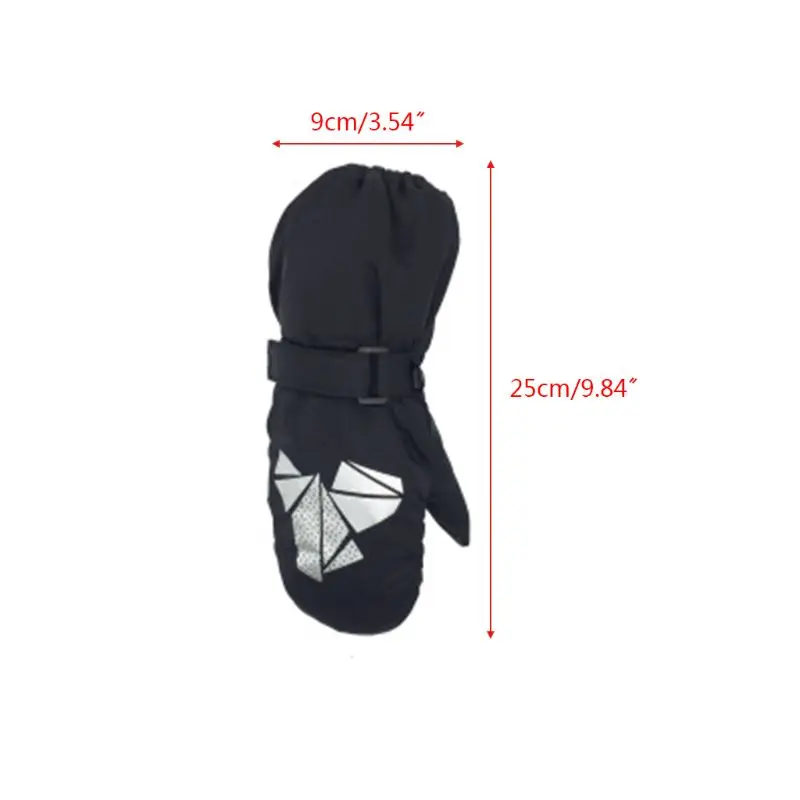 Children Winter Warm Gloves Boys Girls Geometric Print Thick Windproof Mittens Q1FE
Children Winter Warm Gloves Boys Girls Geometric Print Thick Windproof Mittens Q1FE